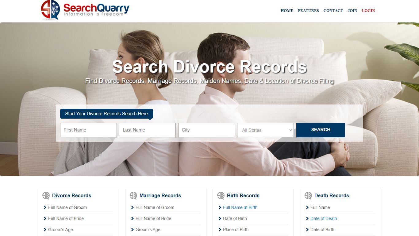 Search Divorce Records - SearchQuarry